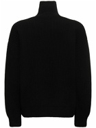 ANN DEMEULEMEESTER - Geirnart Oversized Wool Knit Sweater