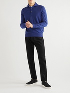 Brunello Cucinelli - Cashmere Polo Shirt - Blue