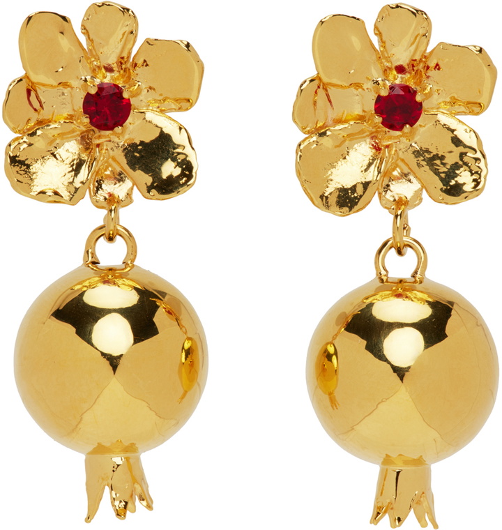 Photo: Mondo Mondo Gold Melograno Earrings