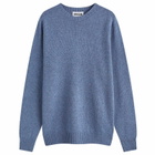 Country Of Origin Men's Geelong Seamless Knit Jumper in Light Blue
