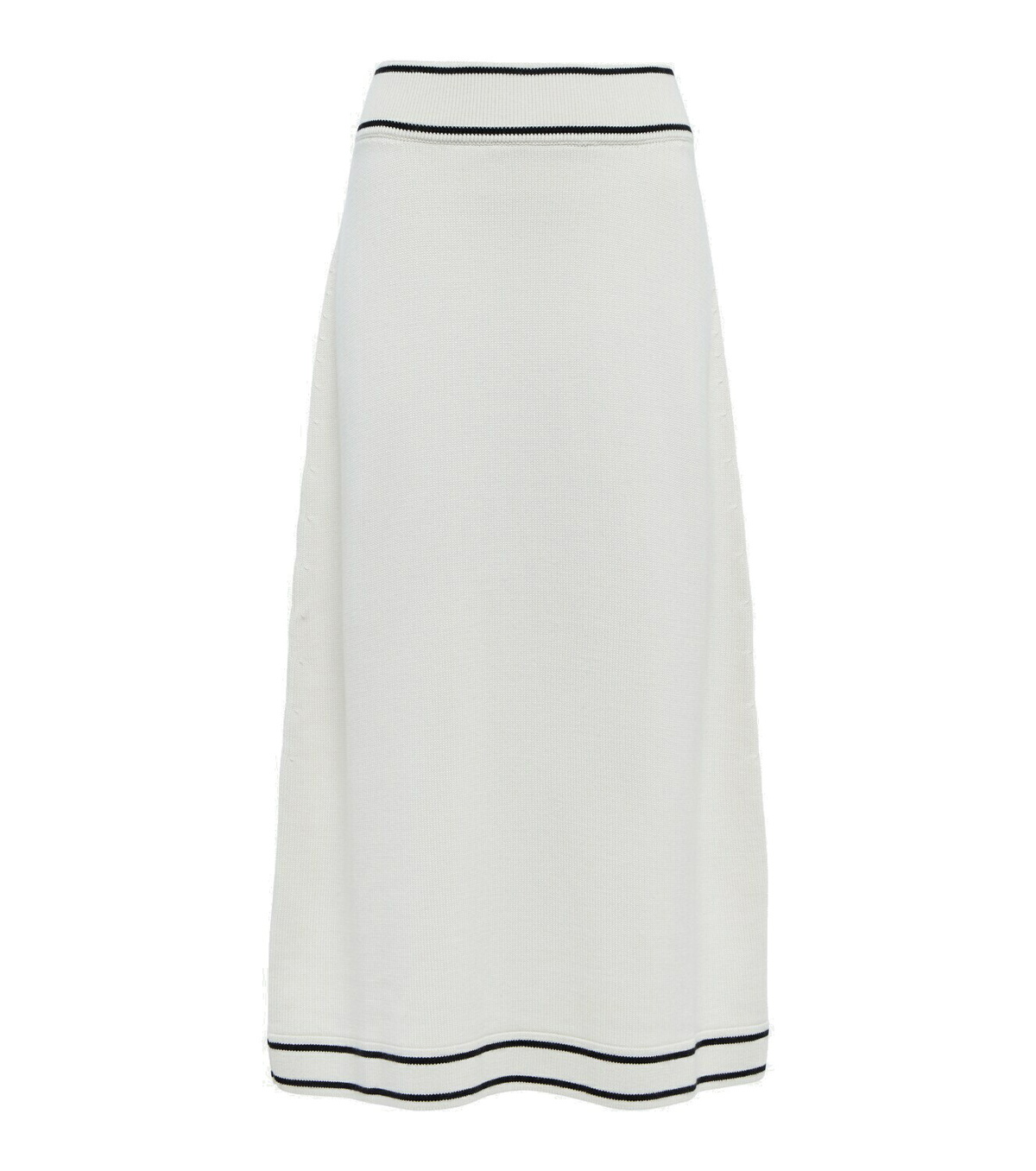 Moncler - Virgin wool midi skirt Moncler