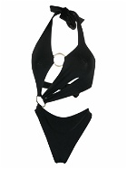LOUISA BALLOU - Double Ring Cut-out Swimsuit