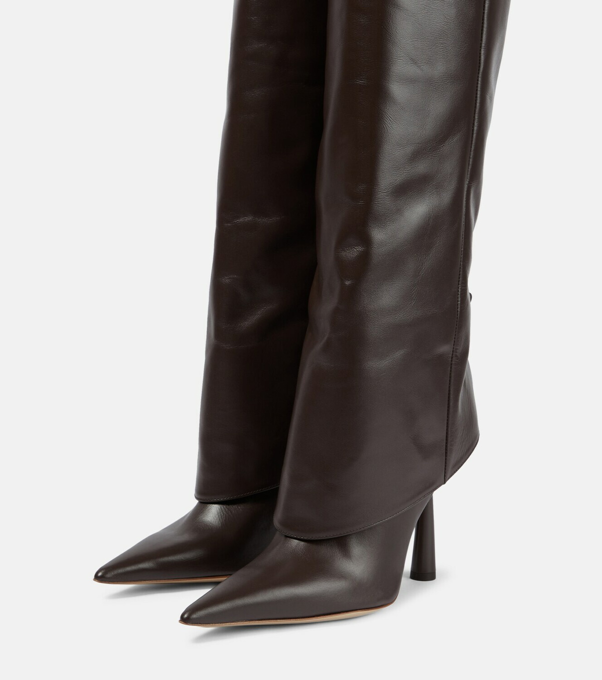 Gia Borghini GIA/RHW Rosie 31 leather knee-high boots