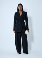 Sportmax Belted Single-Breasted Blazer