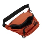 Y-3 Orange Packable Backpack Pouch