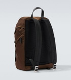 Prada Re-Nylon leather-trimmed backpack