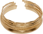 Undercoverism Gold Cuff Bracelet Set