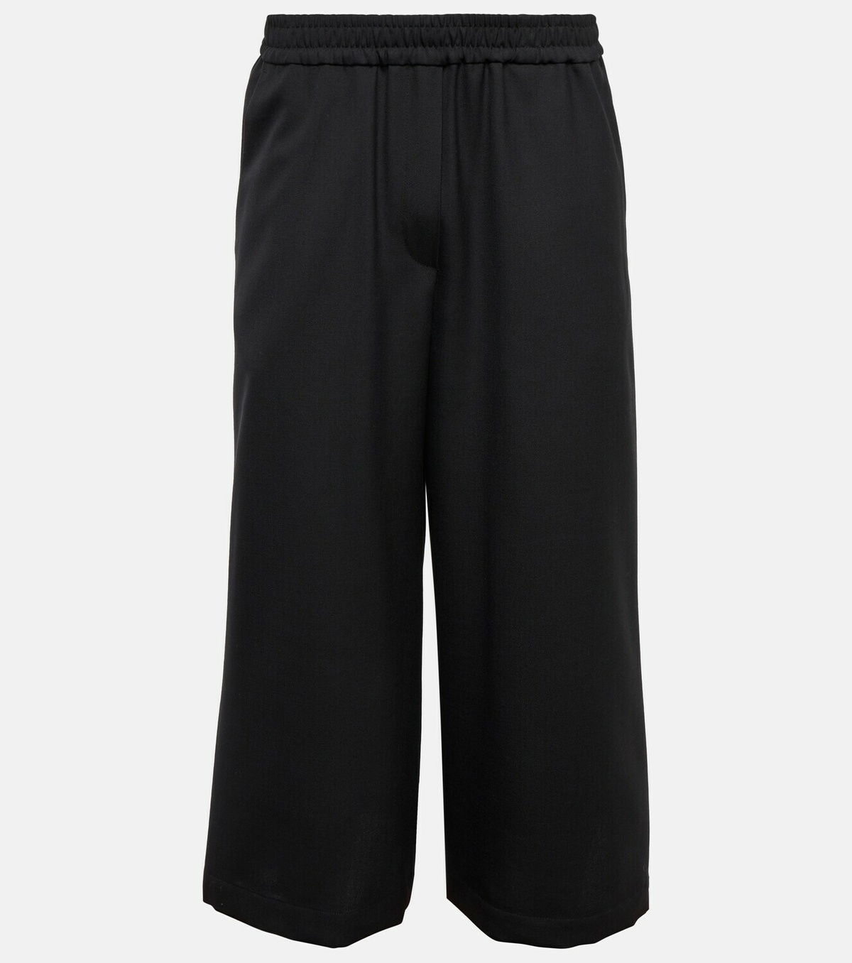 LOEWE Cropped wool culottes クロップド ウール キュロット LOEWE Jacquard-trimmed wool culottes | NET-A-PORTER