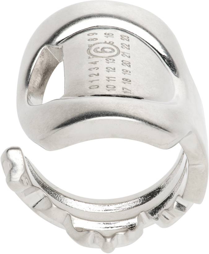 Photo: MM6 Maison Margiela Silver Key Ring