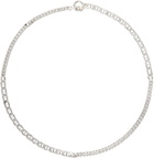 WWW.WILLSHOTT Silver Split Chain Necklace