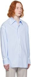 MM6 Maison Margiela Blue Faded Shirt