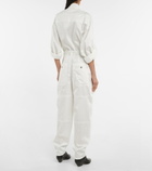 Isabel Marant - Florine cotton satin jumpsuit