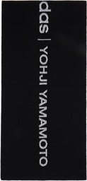 Y-3 Black Logo Scarf