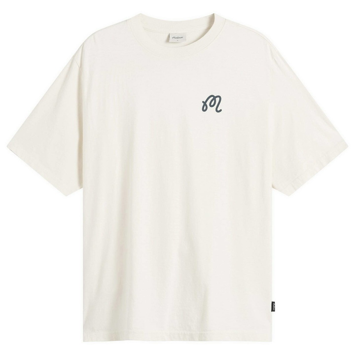 Photo: Malbon Men's Torrey Pines Bermuda Eagle T-Shirt in Egret