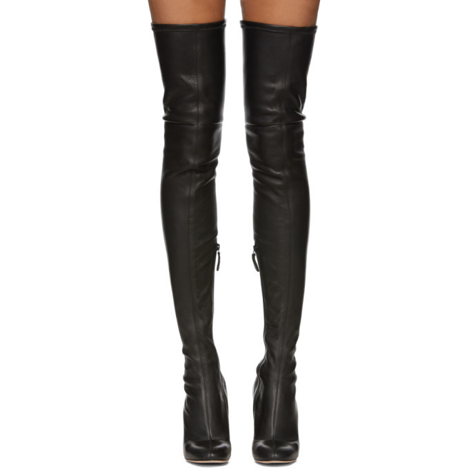 Alexander mcqueen over the knee sales boots