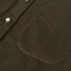 Gitman Vintage Men's Button Down Corduroy Shirt in Olive