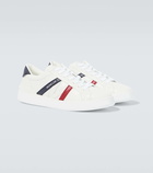 Moncler Monaco faux leather sneakers