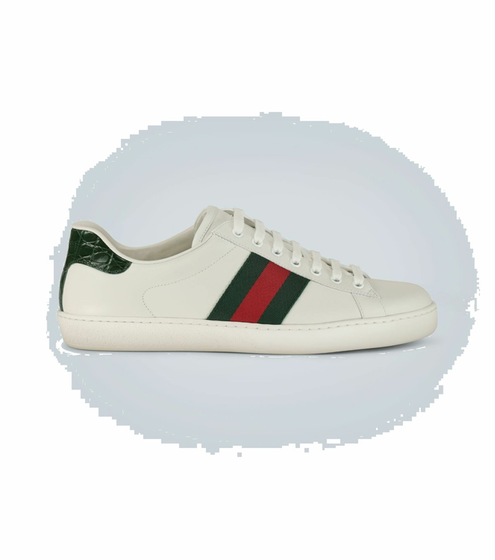 Photo: Gucci - Ace leather sneakers
