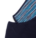 Missoni - Navy Slim-Fit Wool-Blend Blazer - Blue