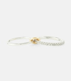 Spinelli Kilcollin - Marigold sterling silver and 18kt gold ring with diamonds