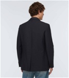 Valentino Single-breasted wool and silk blazer