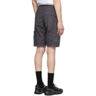 Stone Island Grey Nylon Metal Shorts