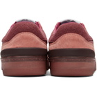 Lanvin Pink Clay Felt Sneakers