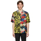 Versace SSENSE Exclusive Multicolor Bouquet Silk Shirt