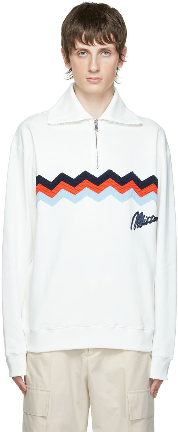 Missoni Off-White Appliqué Sweatshirt Missoni