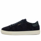 Axel Arigato Men's Clean 90 Suede Sneaker in Dark Blue/Off White