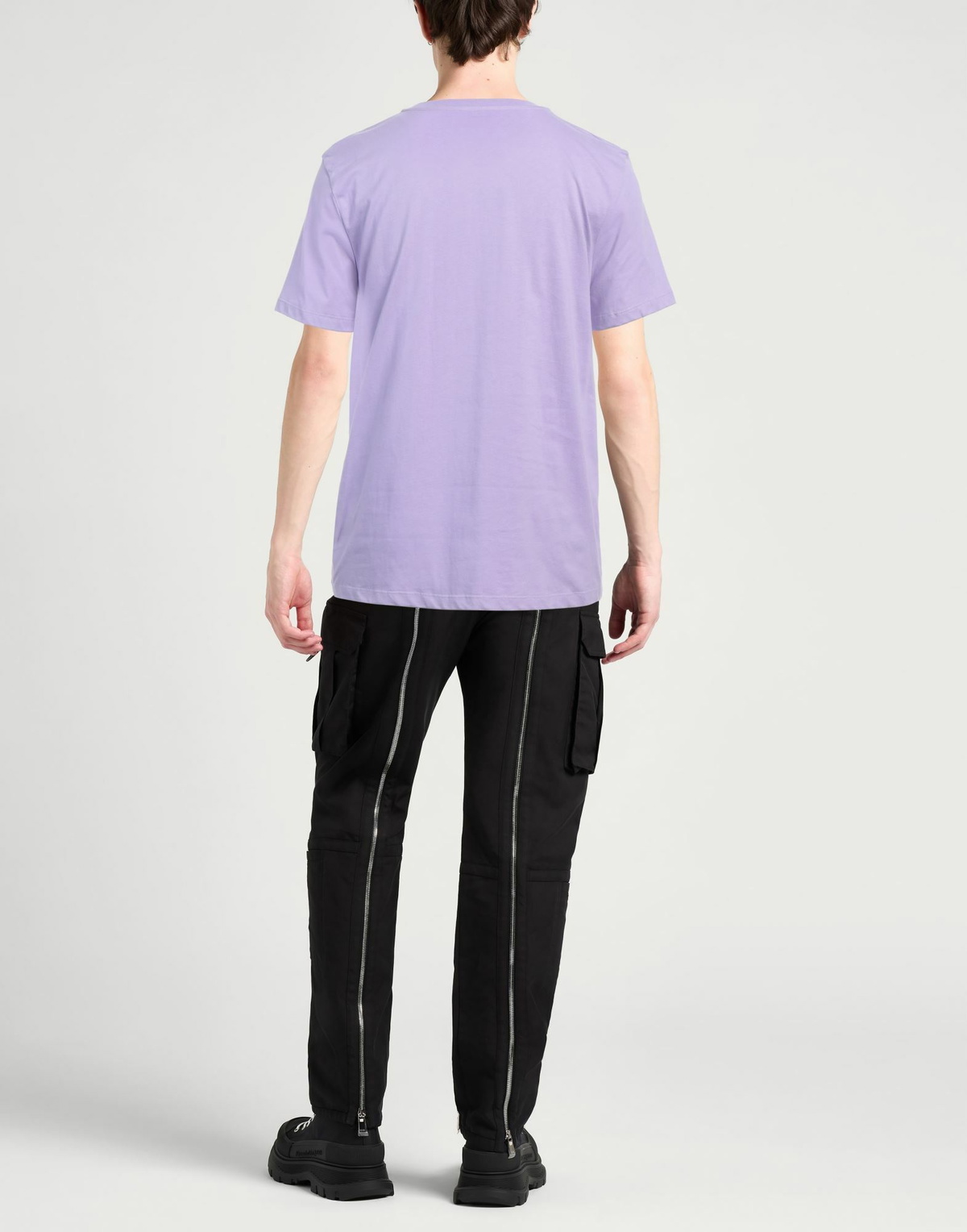 Dondup Mens T-shirt Lilac