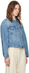 JACQUEMUS Blue La Casa 'La veste de-Nîmes' Denim Jacket