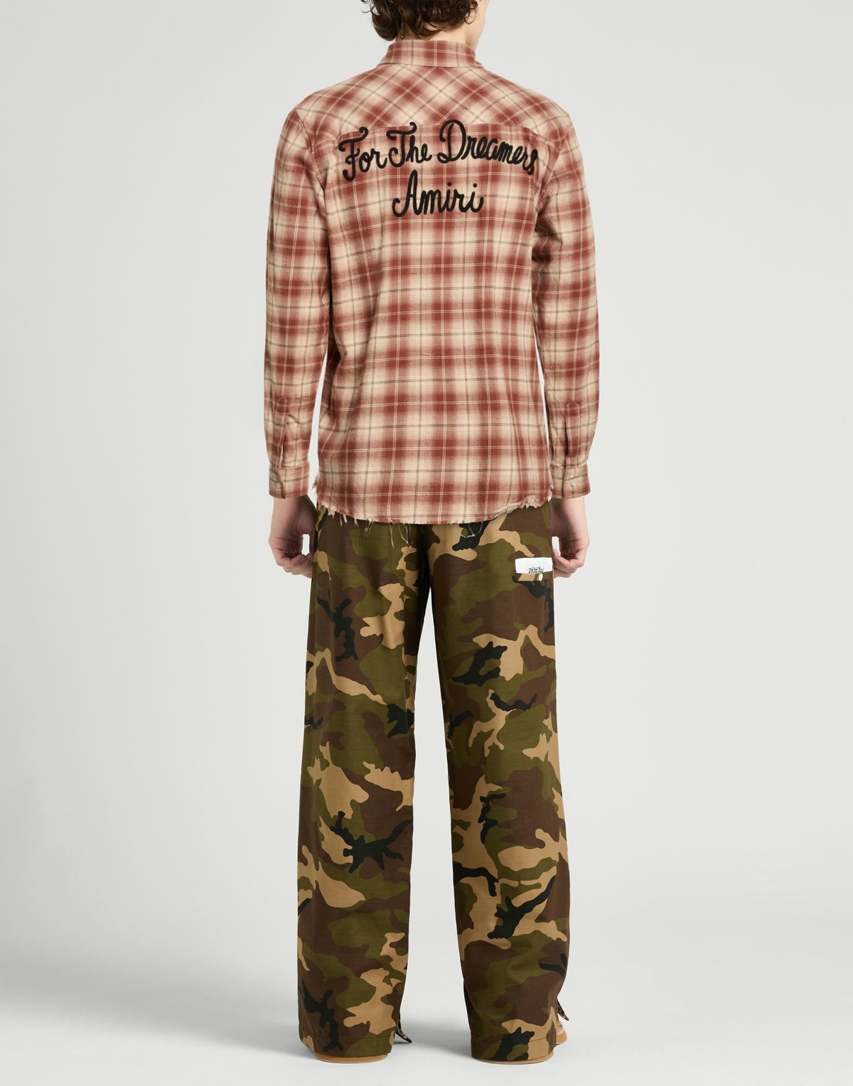 Amiri Mens Shirt in Brown