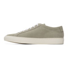 Common Projects Grey Suede Achilles Low Sneakers