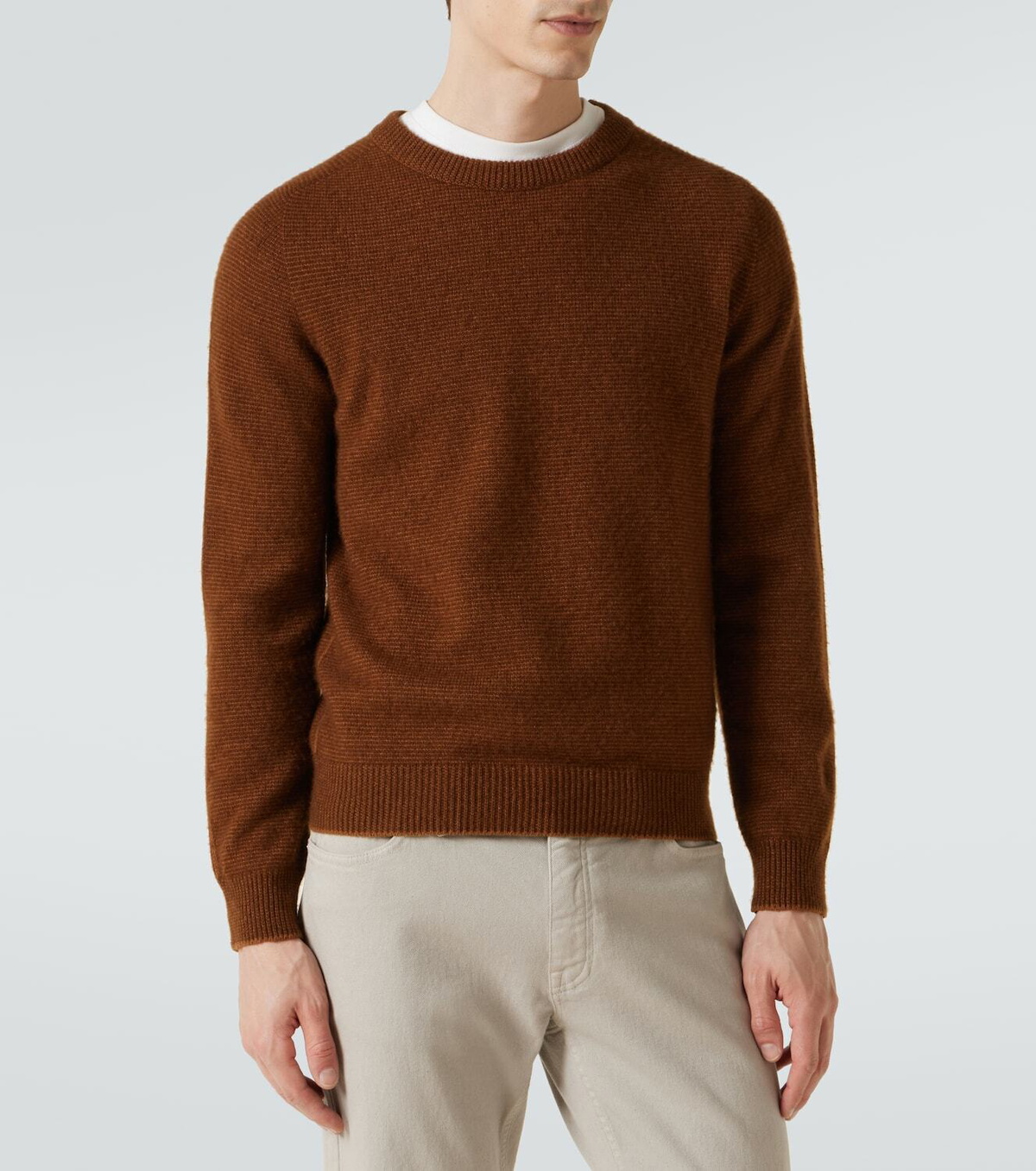 Brioni Wool and silk sweater