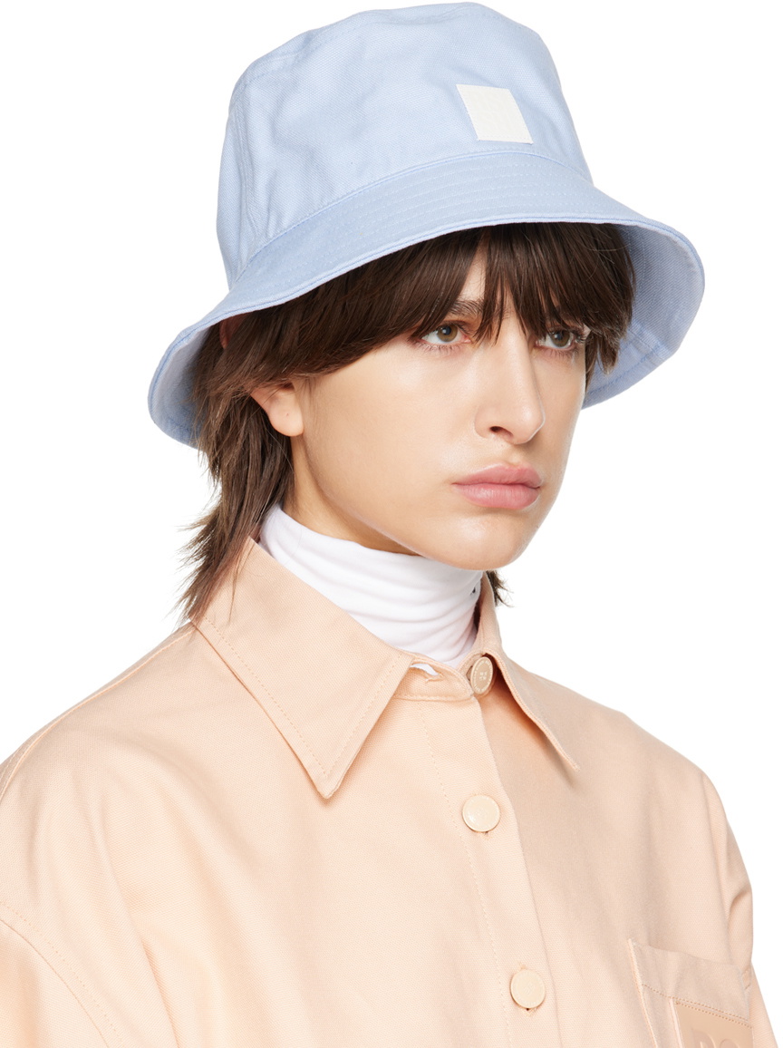 Raf Simons Blue Patch Bucket Hat Raf Simons