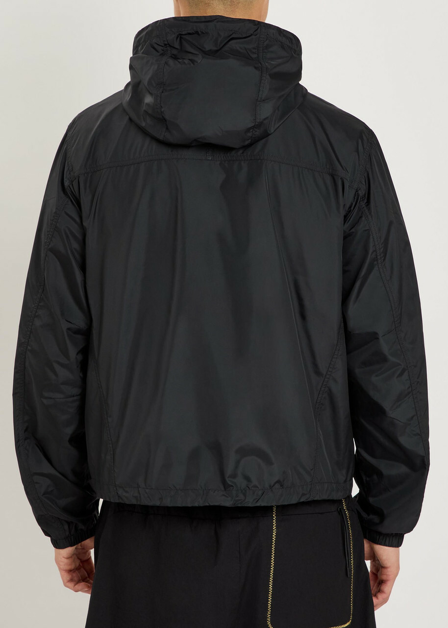 Canada Goose Drift Hooded Logo-appliquéd Shell Jacket Black