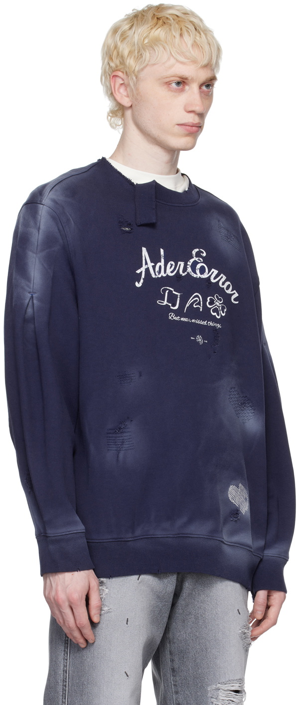 新品 大人気商品  Navy error ADER Sollec error ADER Sweatshirt トップス
