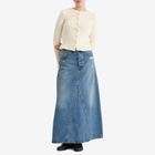 Levi's Women's Levis Iconic Long Skirt in Verified Vintage Ski