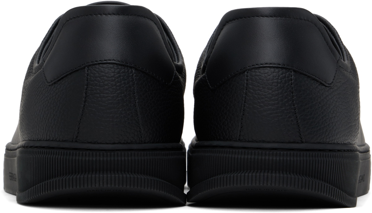 Ferragamo Black Low Cut Sneakers Salvatore Ferragamo