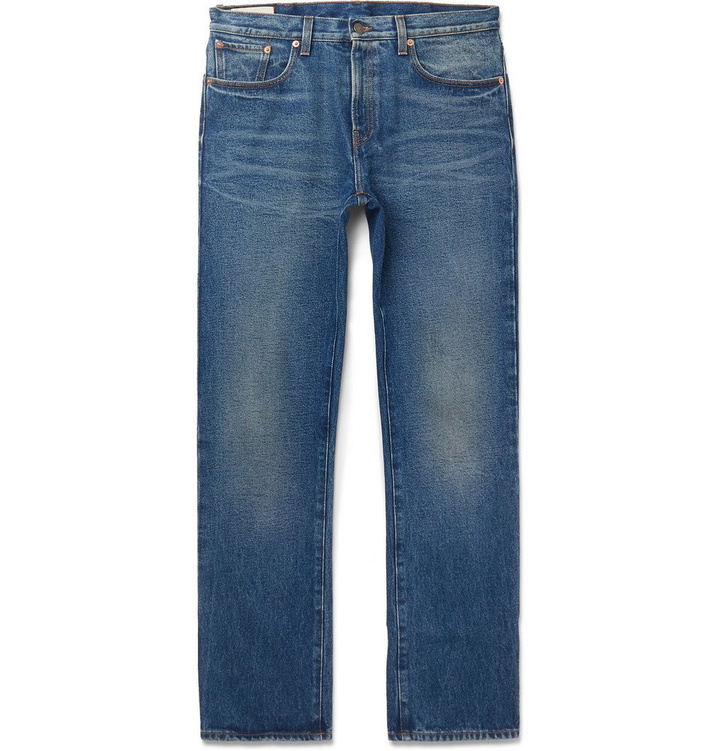 Photo: Gucci - Washed-Denim Jeans - Men - Blue