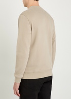 Belstaff Logo-appliquéd Cotton Sweatshirt Sand