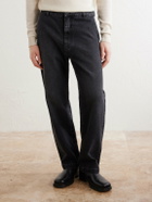 Barena - Straight-Leg Cotton Chinos - Black