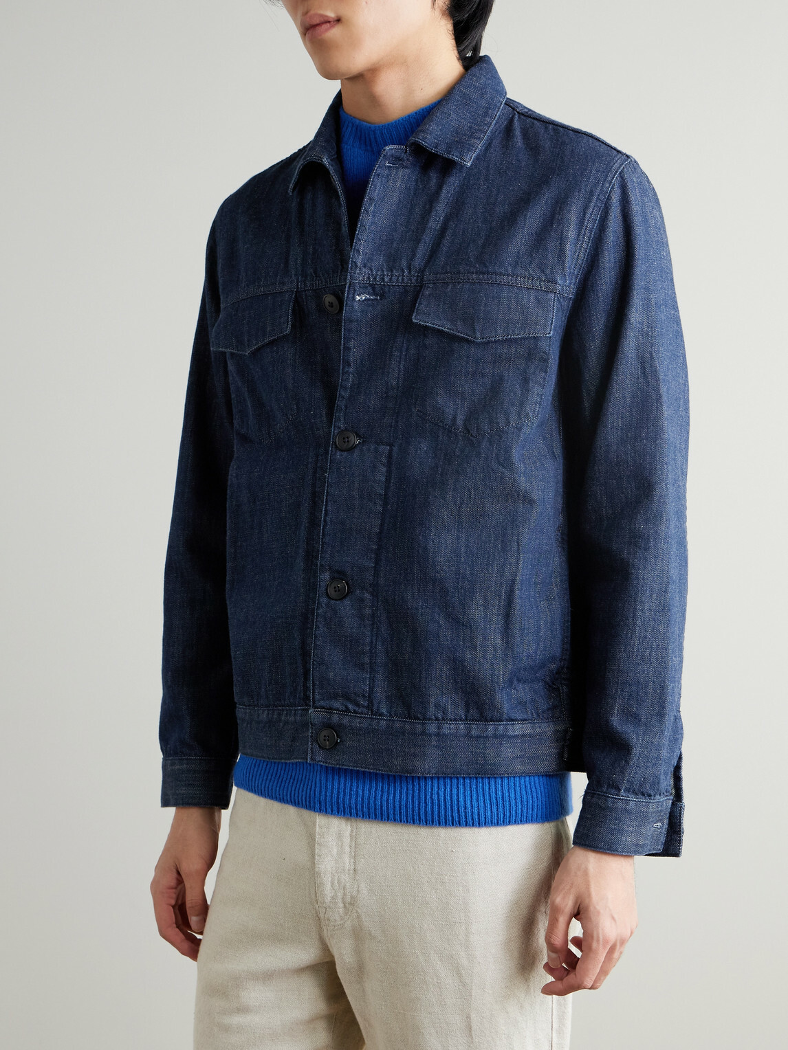 Sunspel - Denim Jacket - Blue