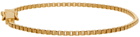 Tom Wood Gold Square Bracelet