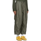 Needles Green Twill HD Cargo Trousers