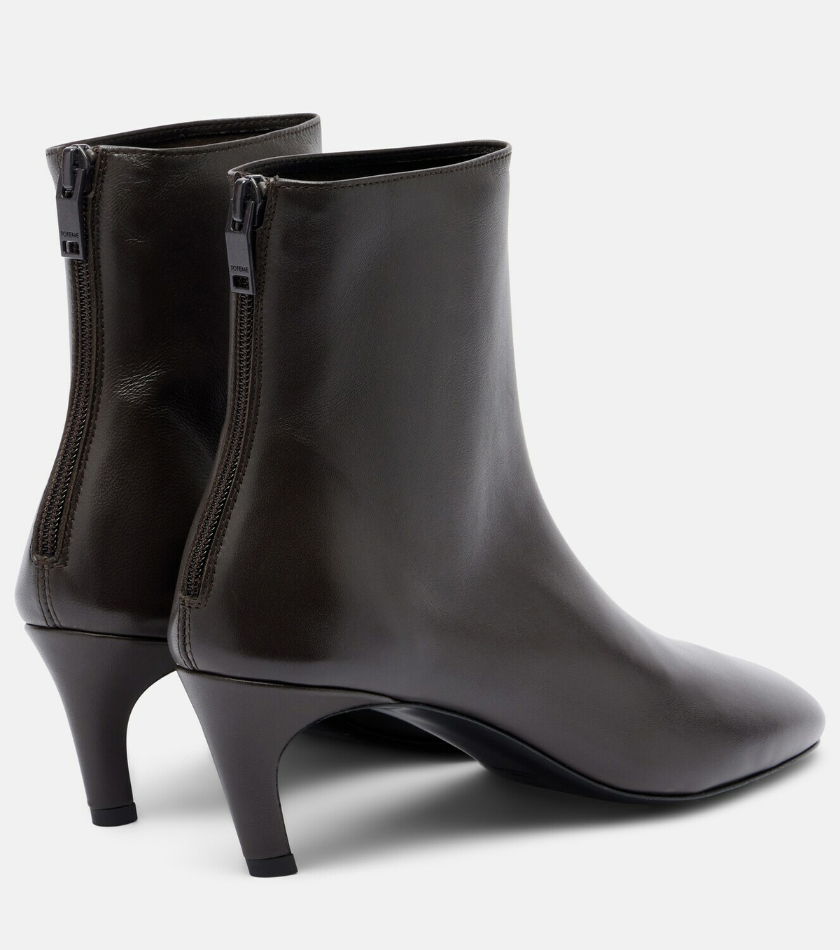Toteme Leather ankle boots