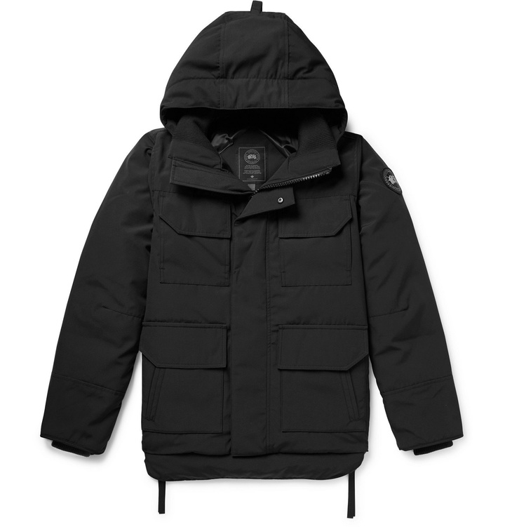 Photo: Canada Goose - Maitland Arctic Tech Hooded Down Parka - Black