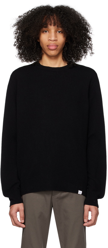 Photo: NORSE PROJECTS Black Sigfred Sweater