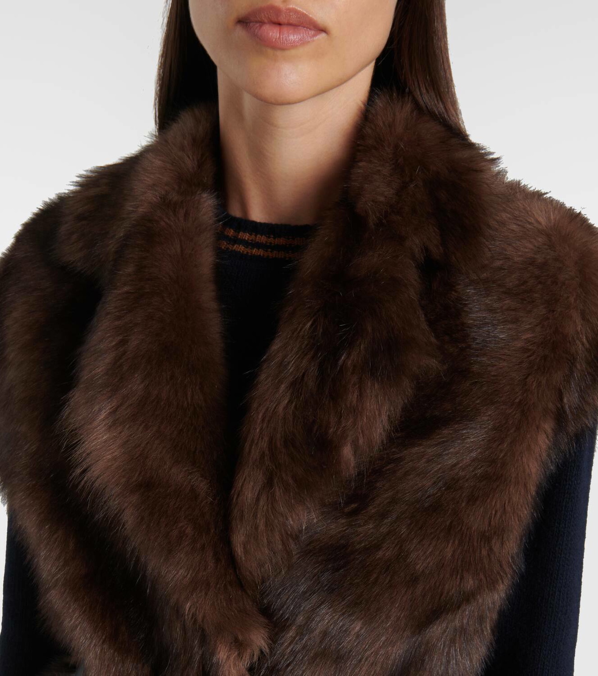 Prada Shearling vest